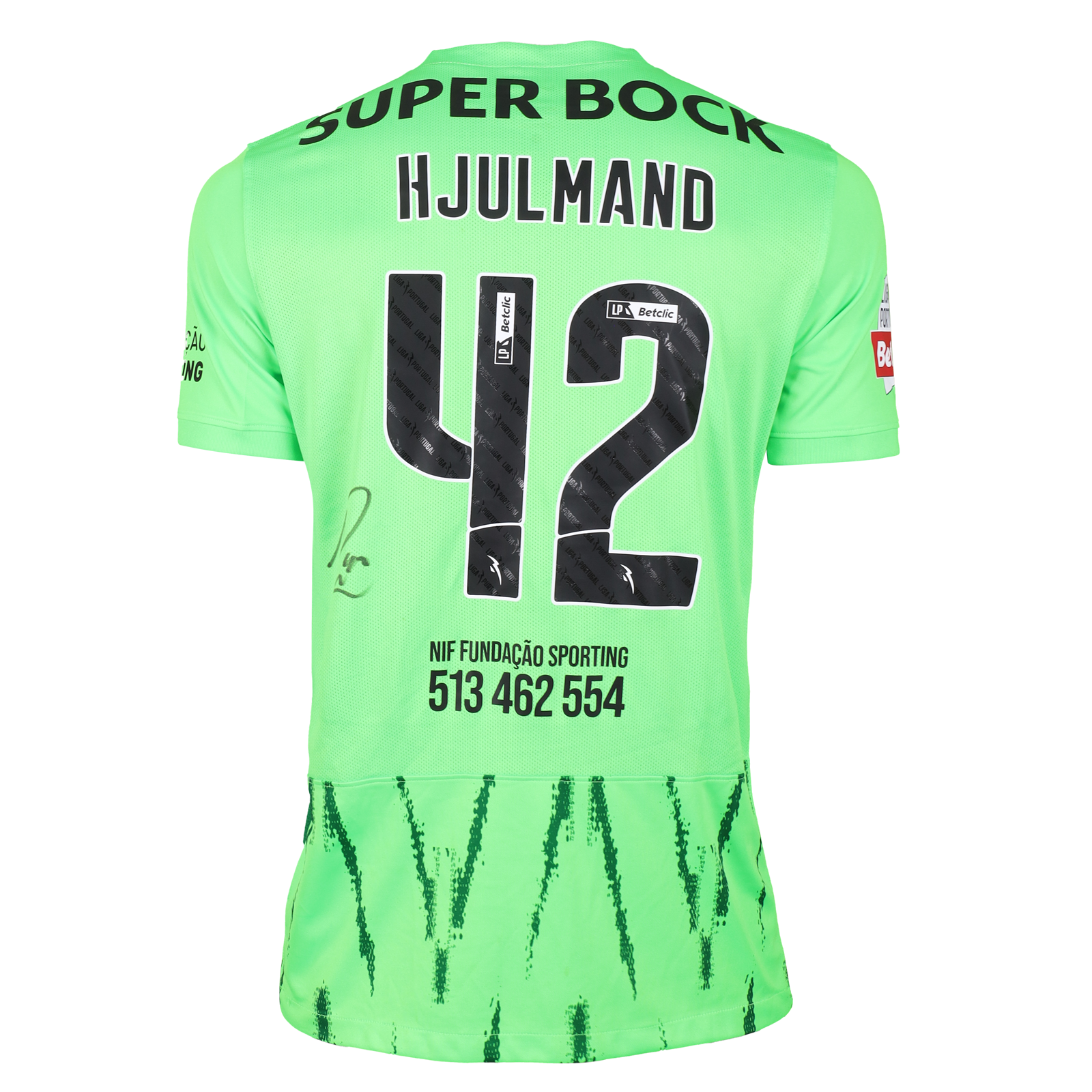 Morten Hjulmand Sporting CP shirt
