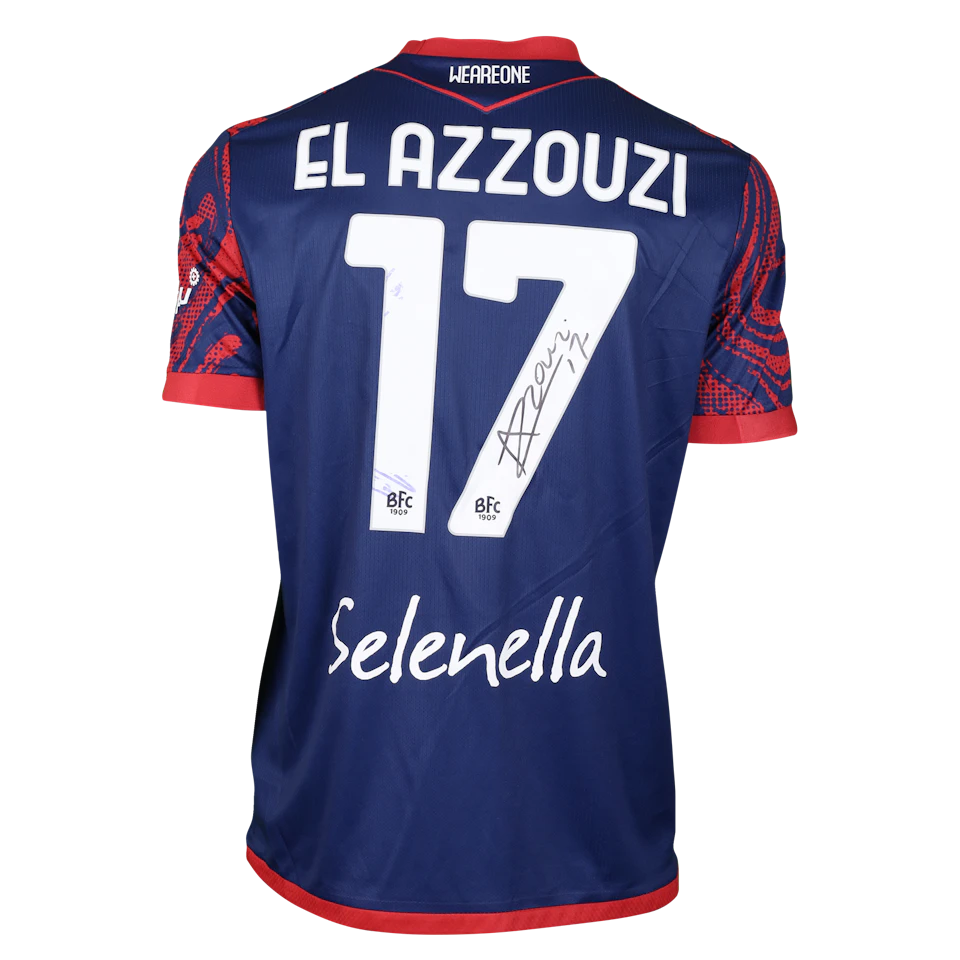 Camisola de Oussama El Azzouzi, Bologna Fc 1909