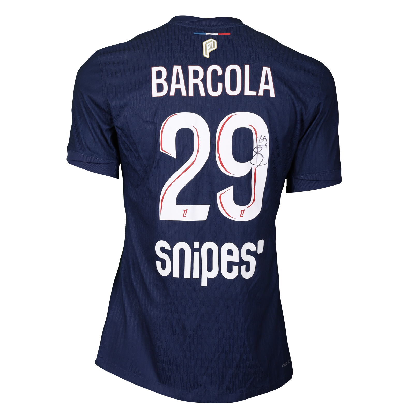 Bradley Barcola Paris Saint-Germain shirt
