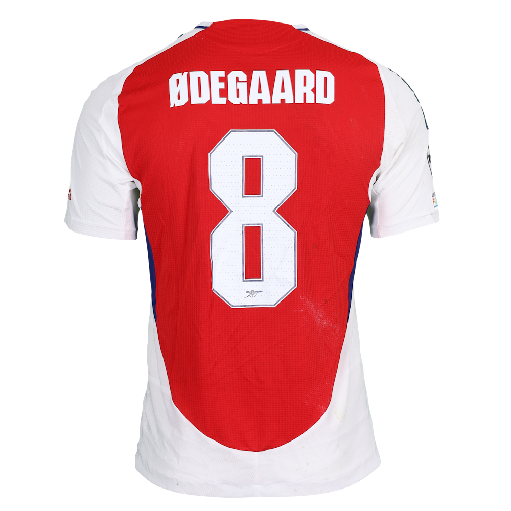 Martin Ødegaard | Arsenal - Paris Saint Germain | MatchWornShirt