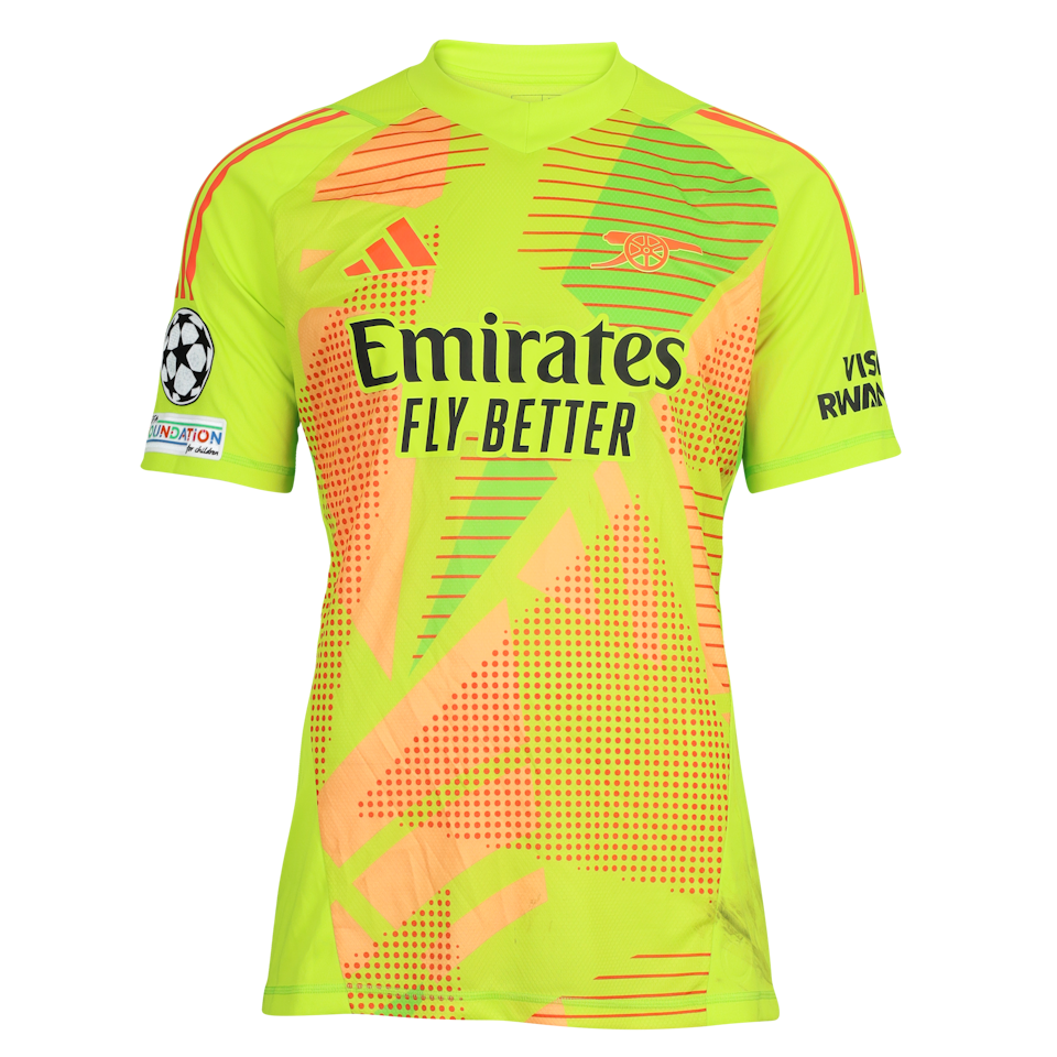 Camisa de David Raya  Arsenal