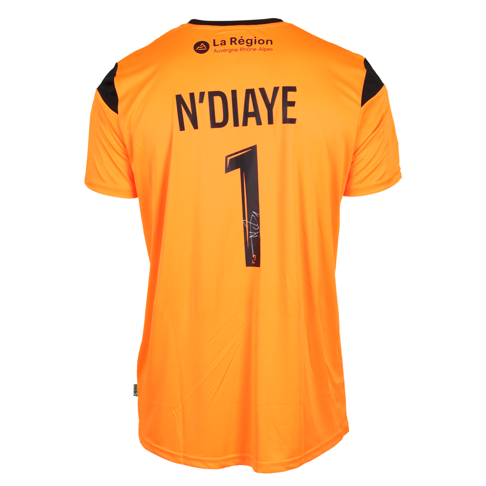 Maillot de Massamba Ndiaye (Clermont Foot 63)