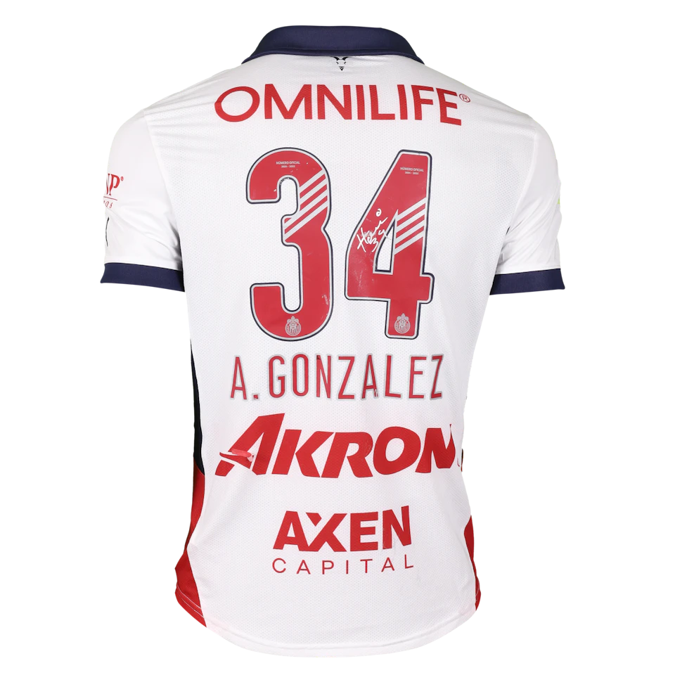 Armando González Alba Chivas Guadalajara camisa.