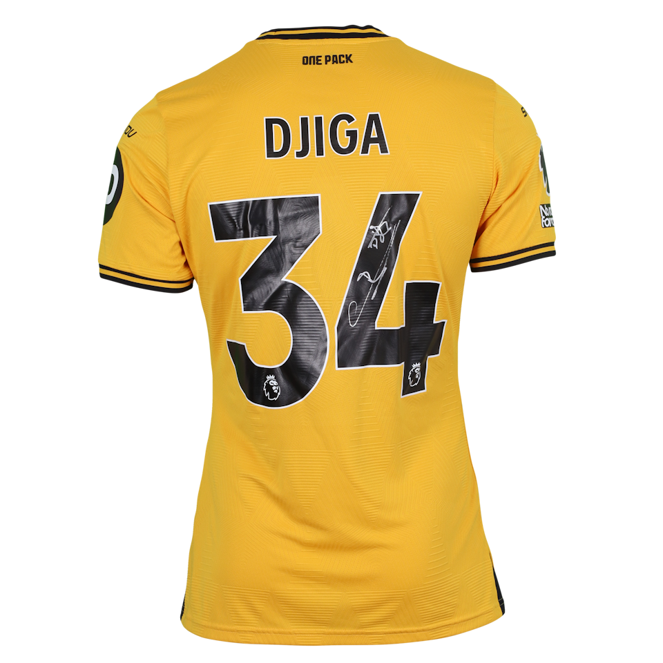 Nasser Yacouba Djiga Wolverhampton Wanderers shirt