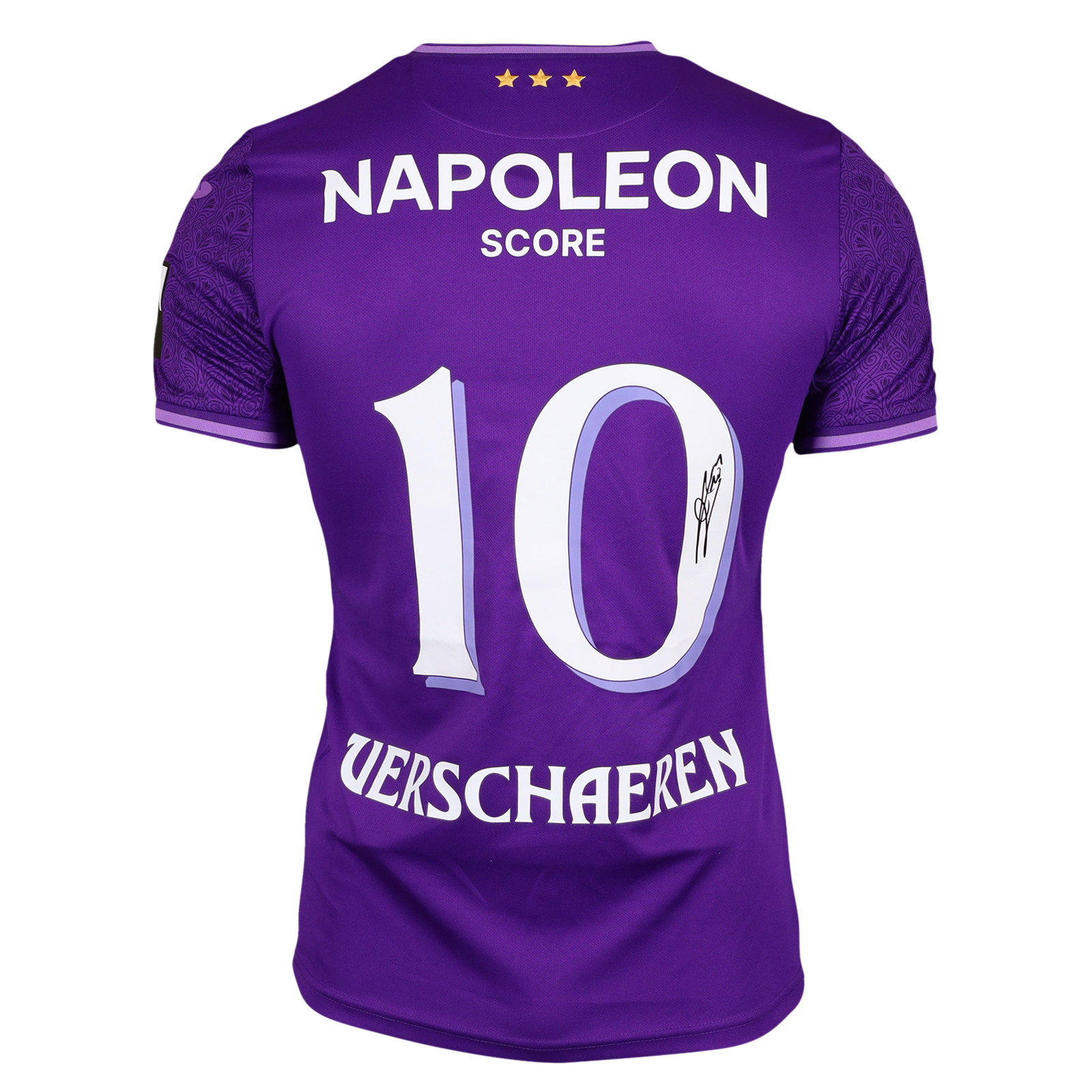 Yari Verschaeren RSC Anderlecht shirt