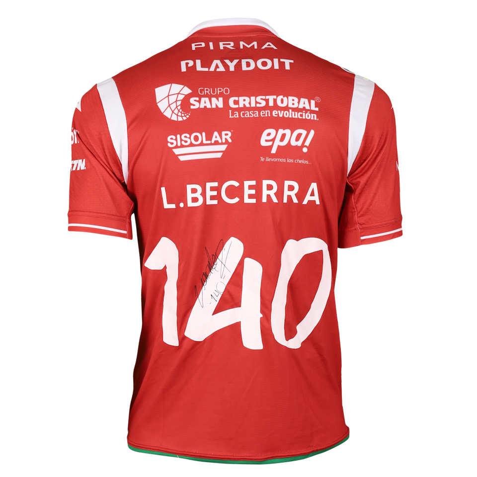 Leonardo Abimael Becerra Ramos Necaxa jersey