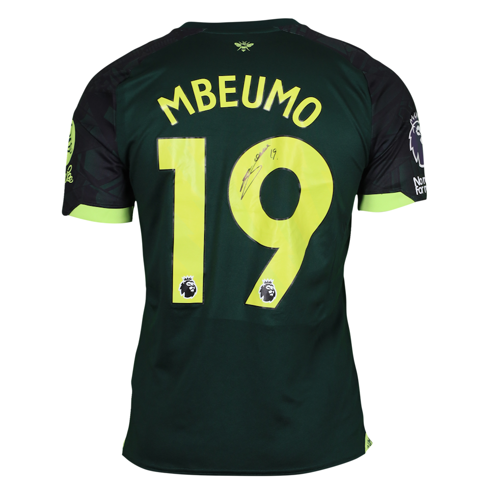 Bryan Mbeumo Brentford shirt
