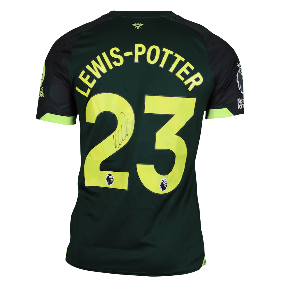 Keane Lewis-Potter Brentford shirt
