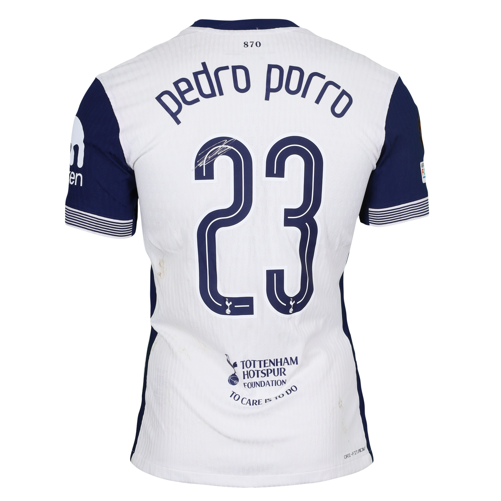 Pedro Porro Tottenham Hotspur shirt