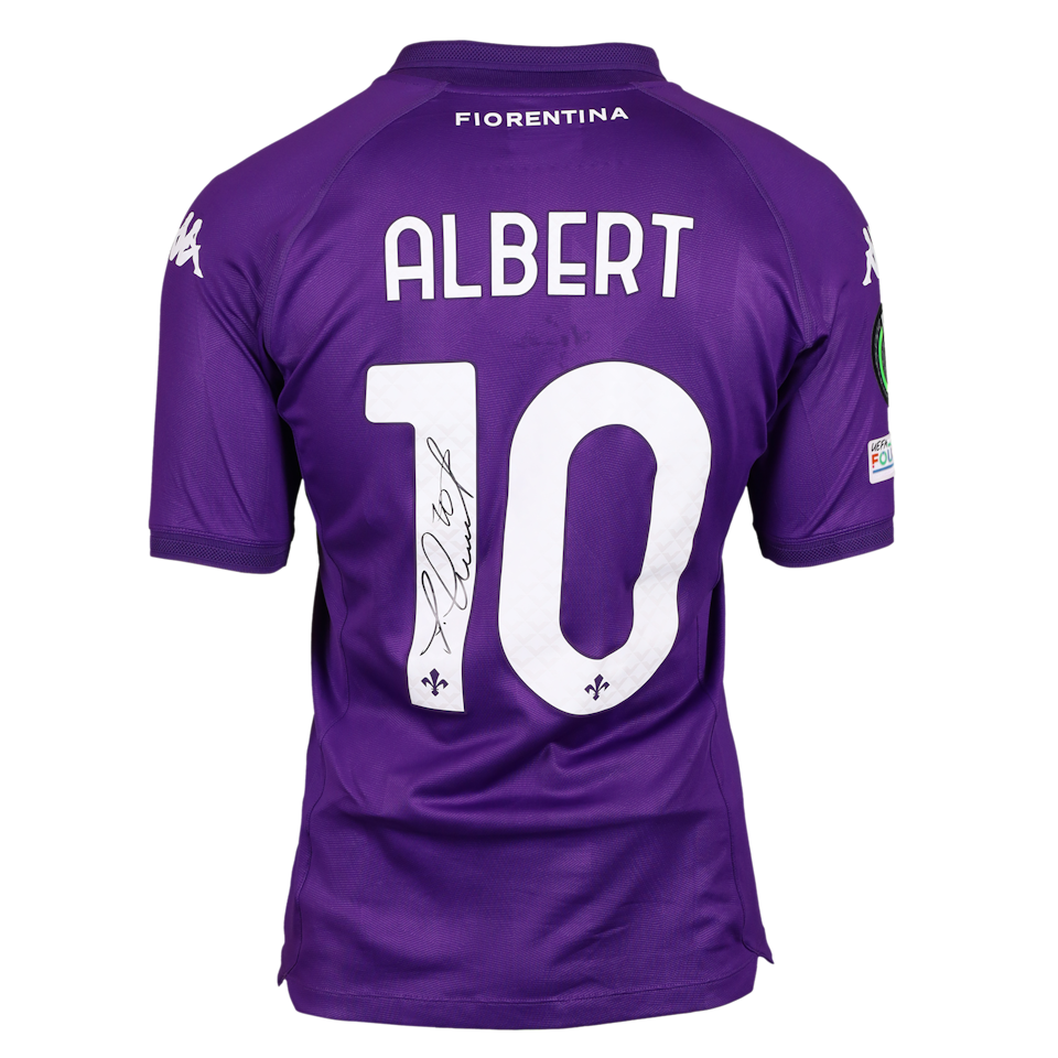 Albert Gudmundsson Fiorentina shirt