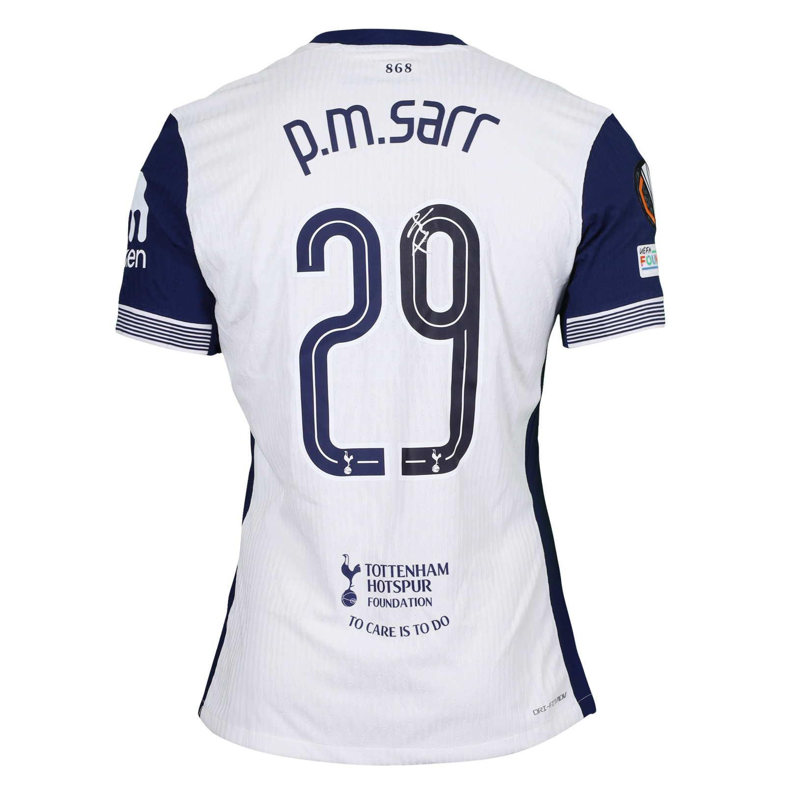 Pape Matar Sarr Tottenham Hotspur shirt