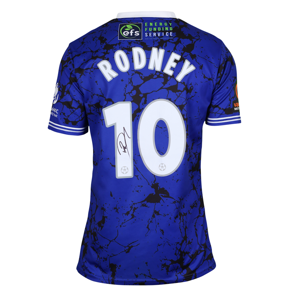 Devante Rodney | Rochdale - Hartlepool United | MatchWornShirt