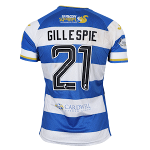 Grant Gillespie Greenock Morton jersey