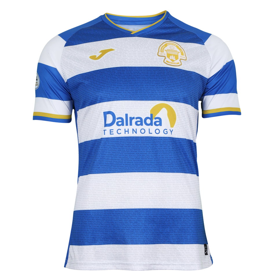 Dylan Corr Greenock Morton shirt