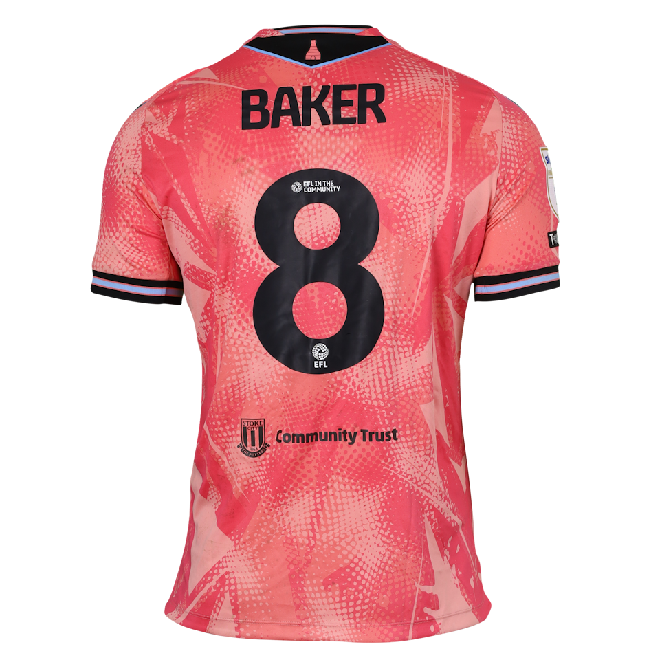 Lewis Baker Stoke City jersey