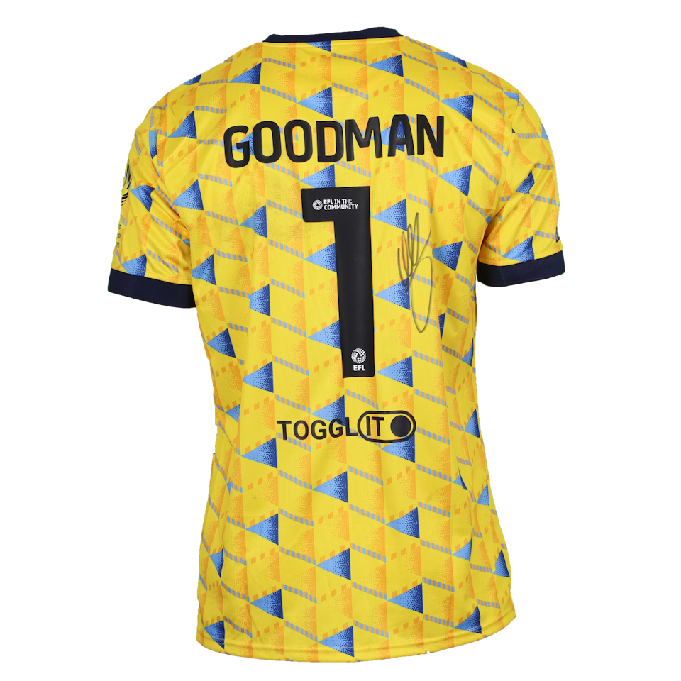 Owen Goodman AFC Wimbledon jersey