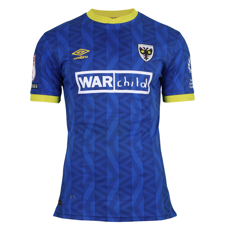 Sam Hutchinson AFC Wimbledon jersey