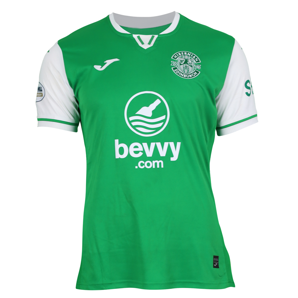 Warren O'Hora Hibernian jersey