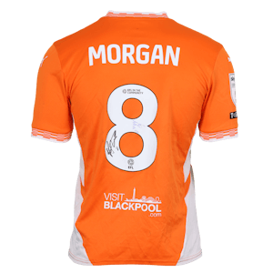 Albie Morgan Blackpool jersey