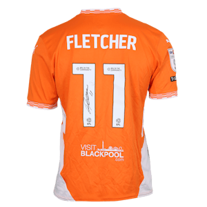 Ashley Fletcher Blackpool shirt