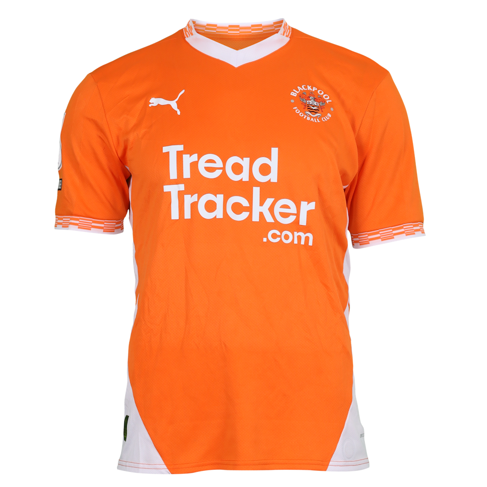 Ashley Fletcher Blackpool shirt
