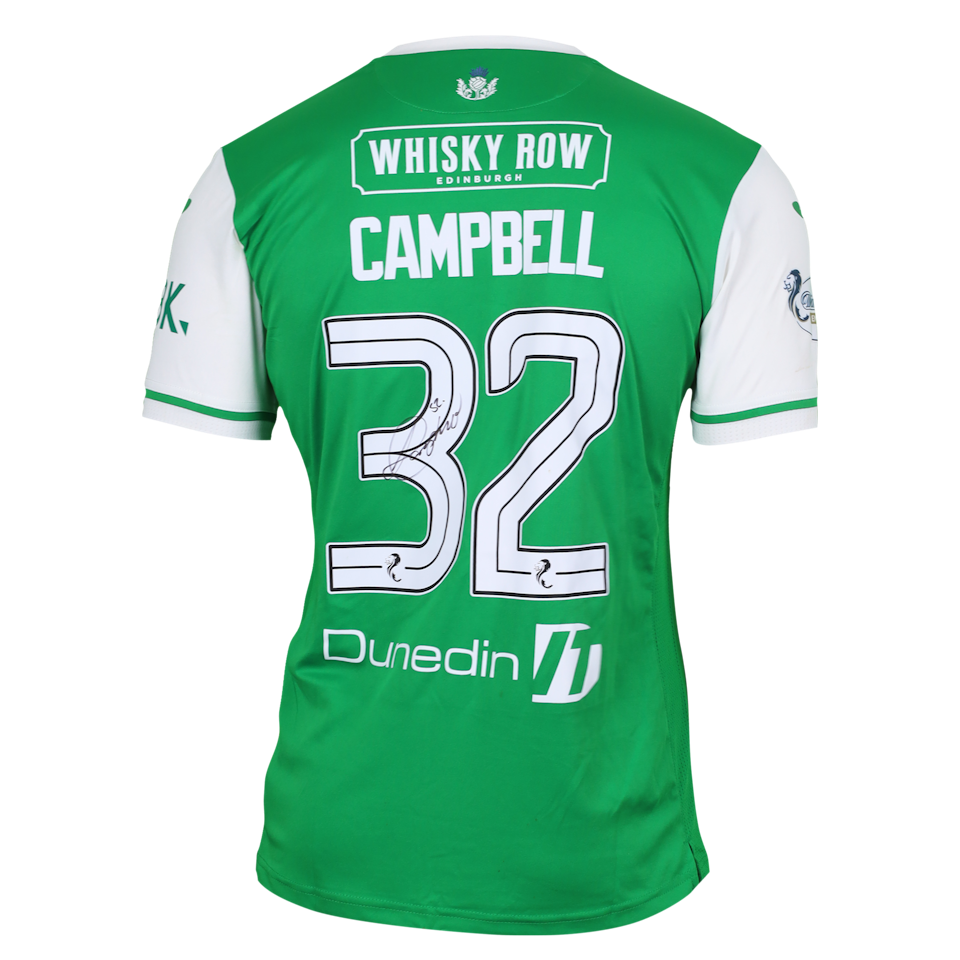 Josh Campbell Hibernian jersey