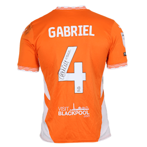 Jordan Gabriel Blackpool shirt