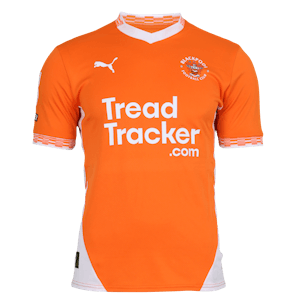Andy Lyons Blackpool shirt