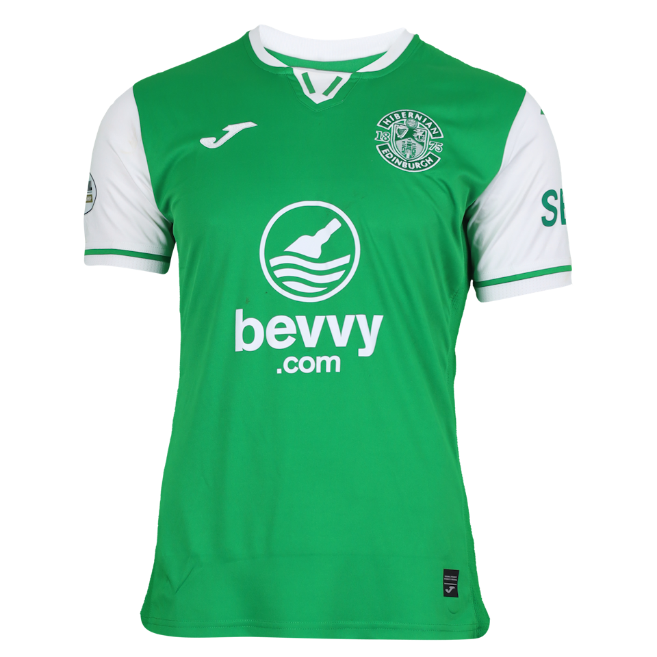 Kieran Bowie Hibernian jersey