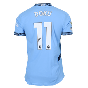 Jérémy Doku Manchester City shirt