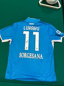 Romelu Lukaku Napoli jersey