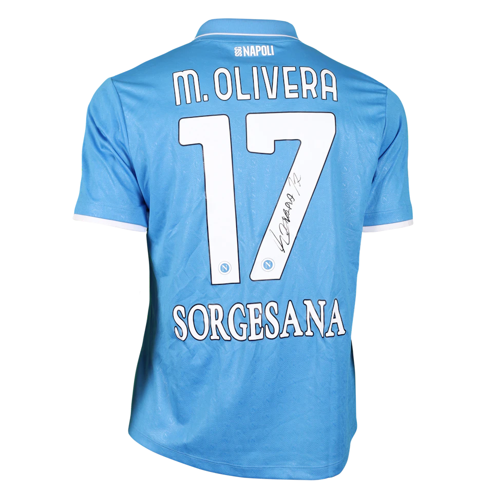Mathías Olivera SSC Napoli shirt