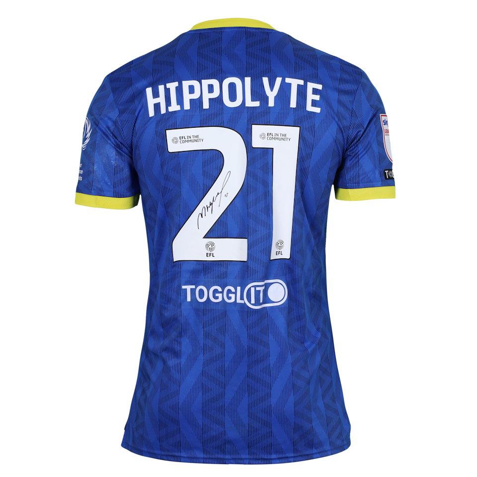 Myles Hippolyte AFC Wimbledon jersey