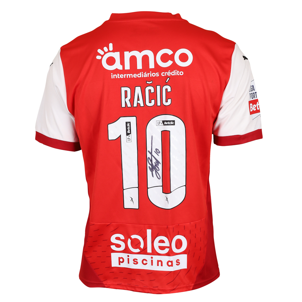 Uroš Račić SC Braga shirt