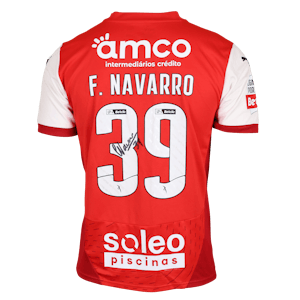 Fran Navarro  SC Braga jersey