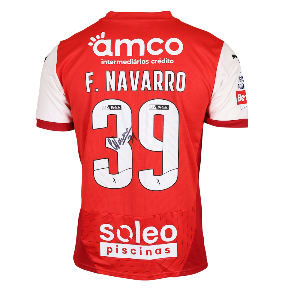 Fran Navarro  SC Braga jersey