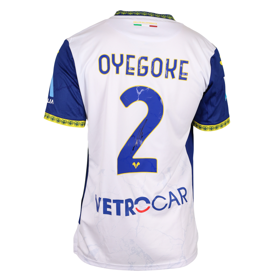 Daniel Oyegoke Hellas Verona FC shirt