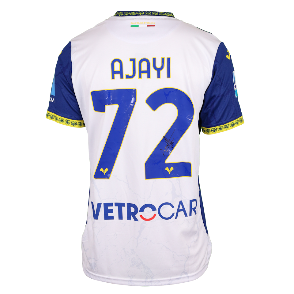 Junior Ajayi Hellas Verona FC shirt