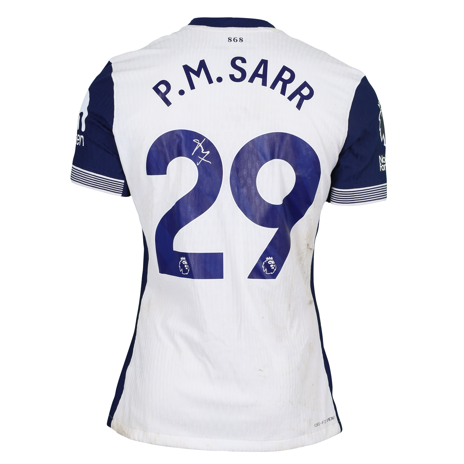 Pape Matar Sarr Tottenham Hotspur shirt