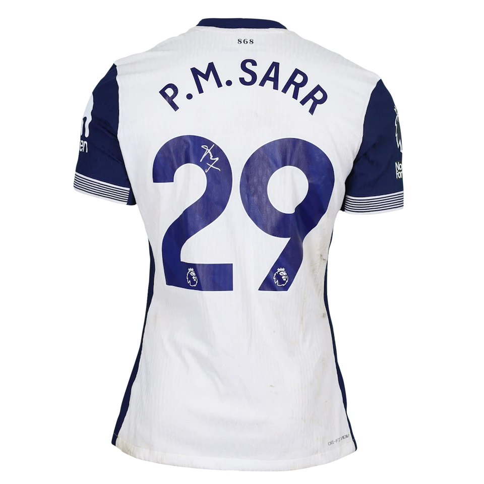 Pape Matar Sarr Tottenham Hotspur shirt