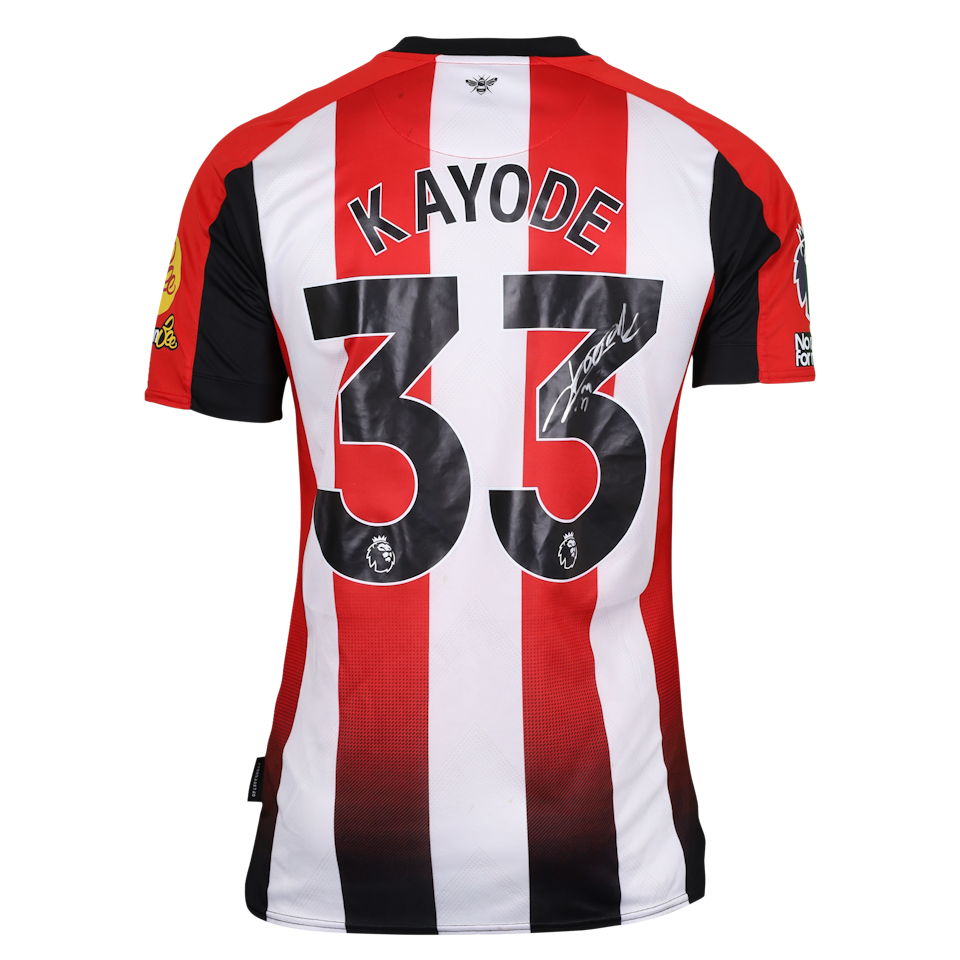 Michael Olabode Kayode Brentford shirt