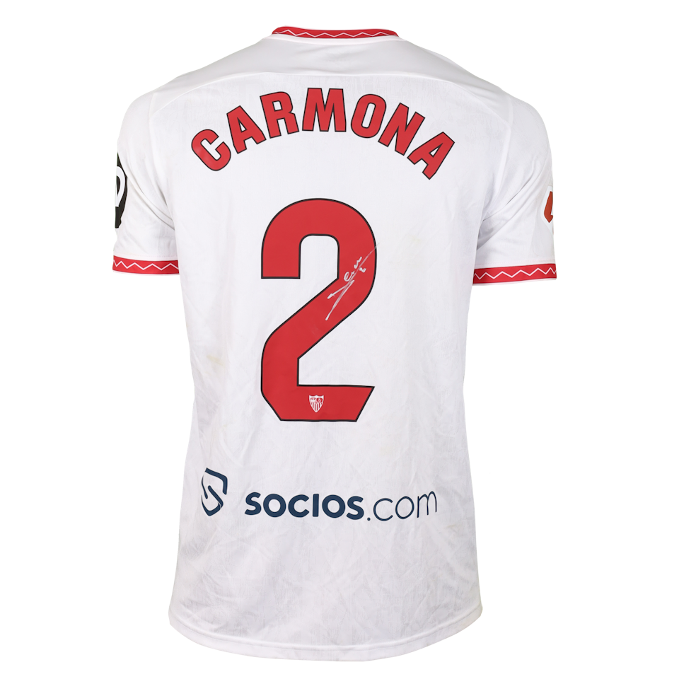 José Ángel Carmona Navarro Sevilla FC shirt