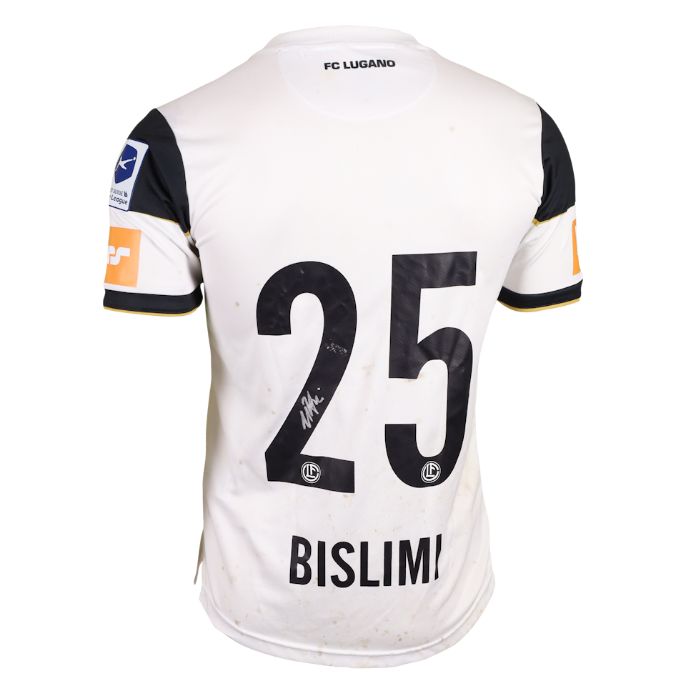 Uran Bislimi FC Lugano jersey