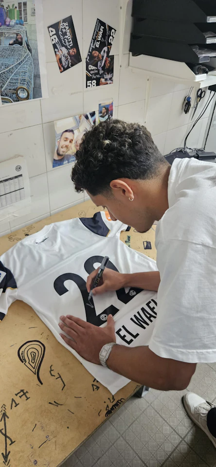 Camiseta Ayman El Wafi FC Lugano