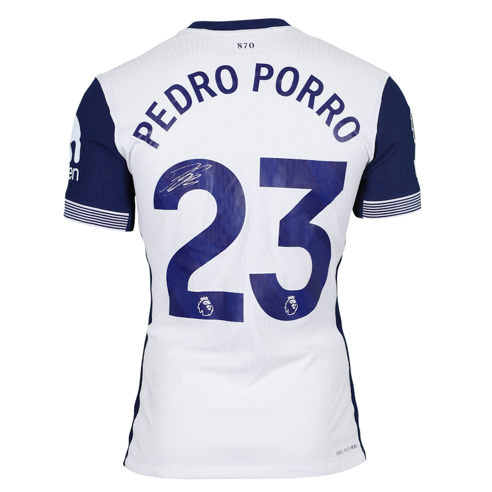 Tottenham Hotspur 팀의 Pedro Porro 셔츠