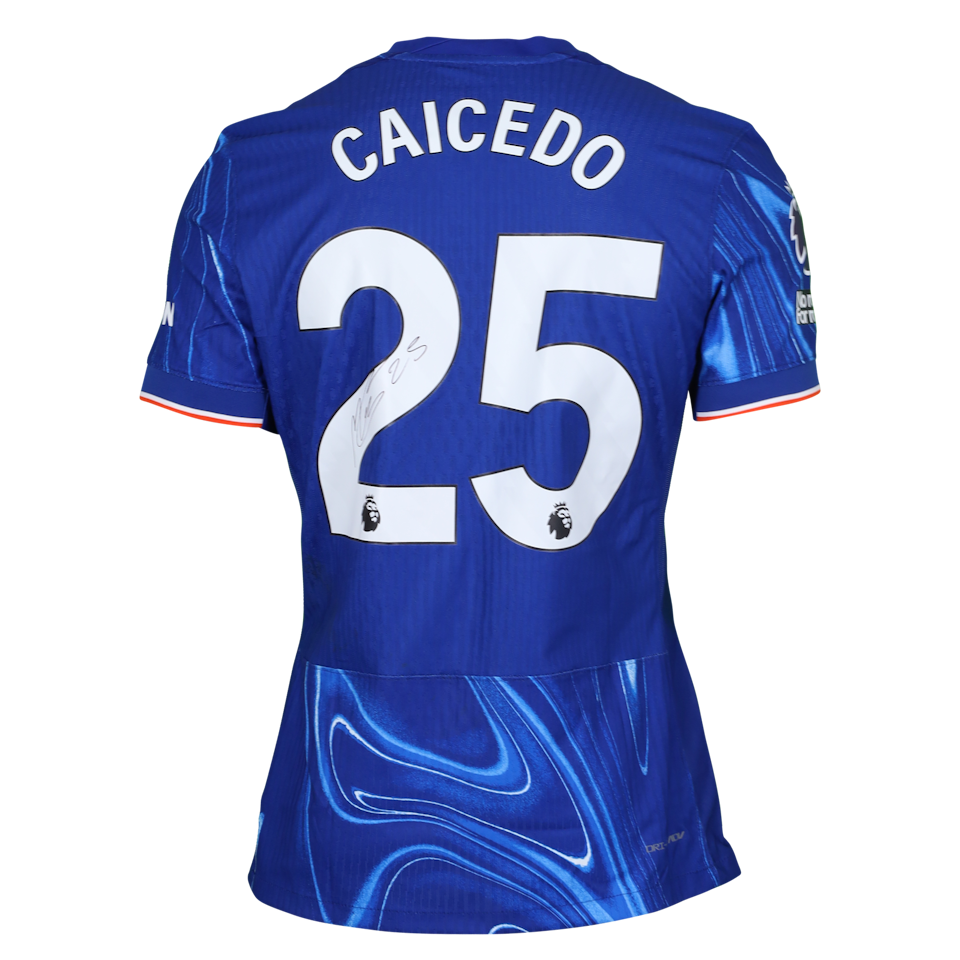 Moisés Isaac Caicedo Corozo Chelsea camisa.