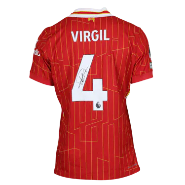 Virgil van Dijk Liverpool shirt