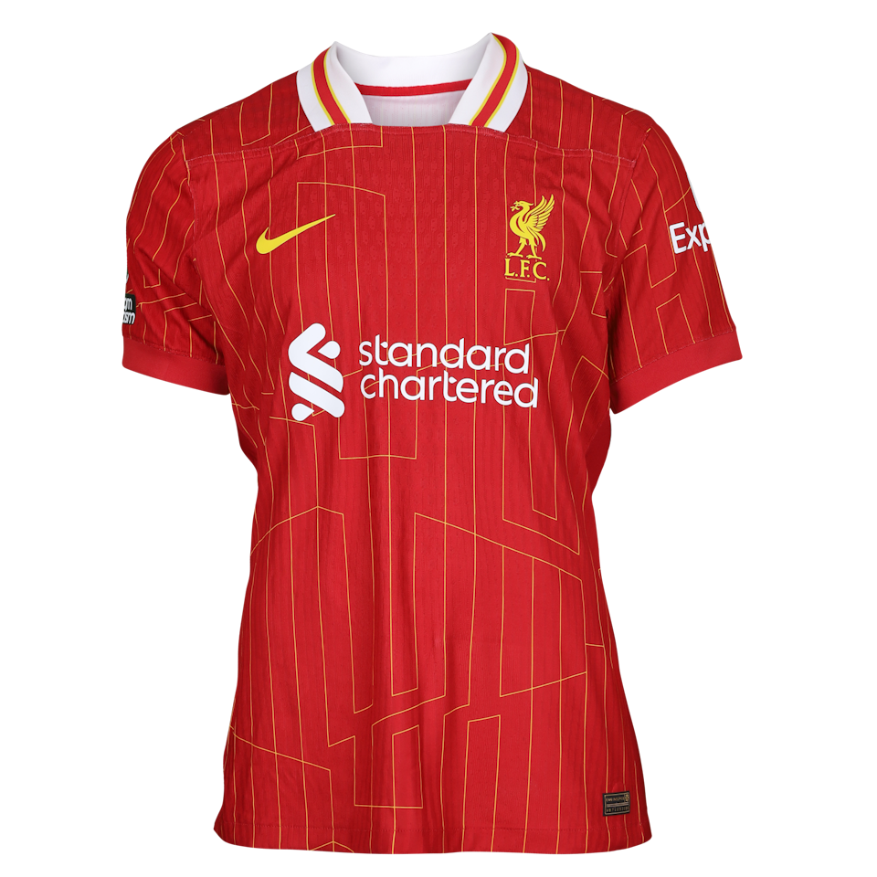 Virgil van Dijk Liverpool shirt