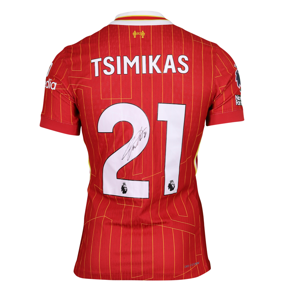 Konstantinos Tsimikas Liverpool shirt