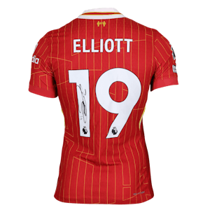 Harvey Elliot Liverpool shirt